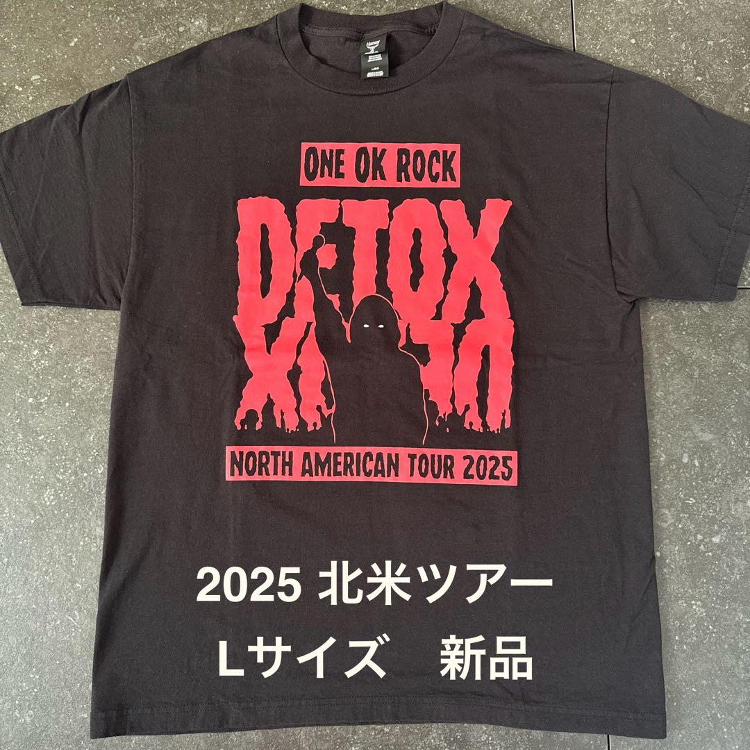 ONE OK ROCK DETOX Tシャツ 2025 L 北米ツアー ワンオク - メルカリ