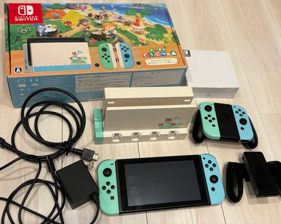 Nintendo Switch あつまれ どうぶつの森 ジョイコン等おまけ付き