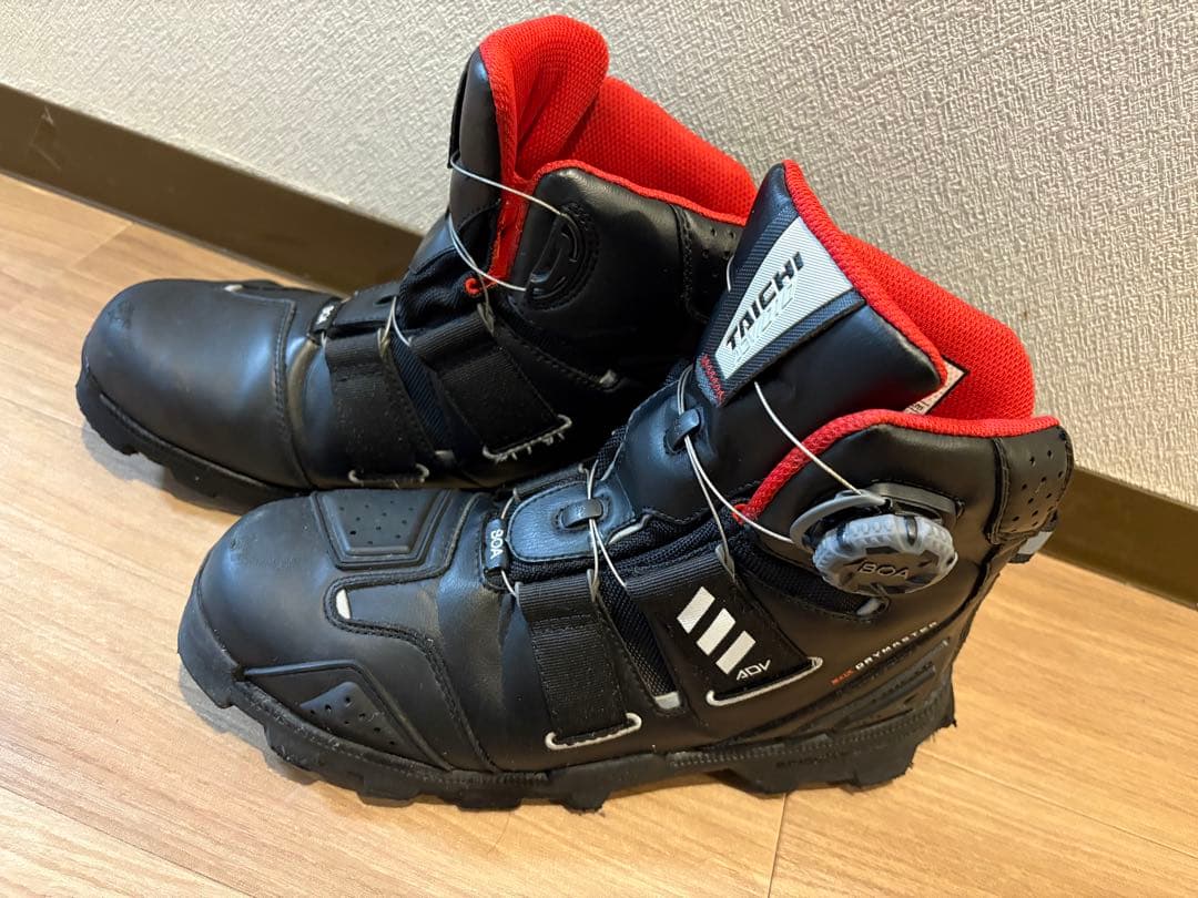 久*宏様 DRYMASTER 26.5cm 黒/白ライディングシューズ RSタイ