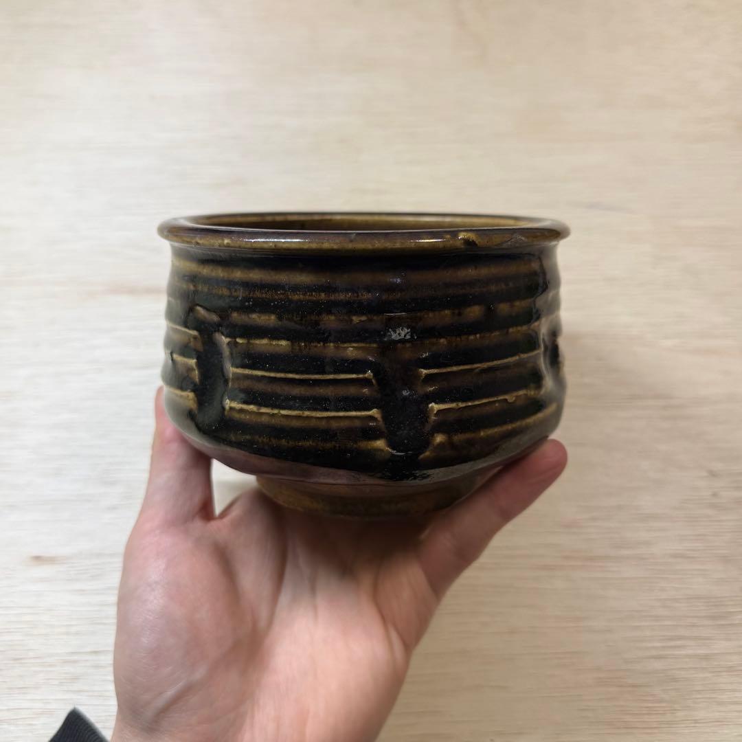 古瀬戸 美濃 拳骨茶碗 大茶碗 香炉 江戸時代 古美術 骨董 民藝 茶道具 志野 古瀬戸 美濃 拳骨茶碗 大茶碗 香炉 江戸時代 古美術 骨董 民藝 茶道具