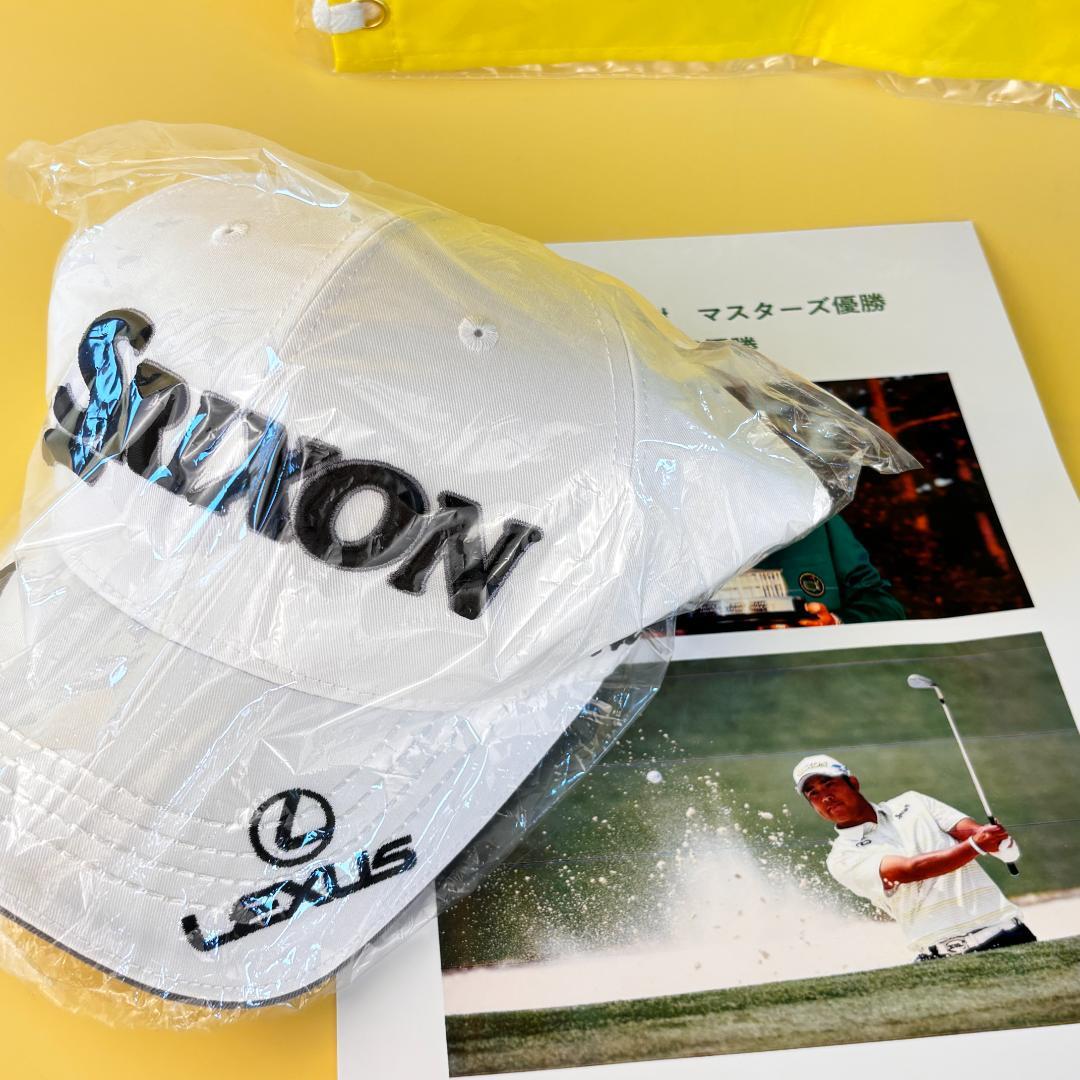 マスターズ2021フラッグ・松山モデルキャップ 松山英樹 直筆サイン