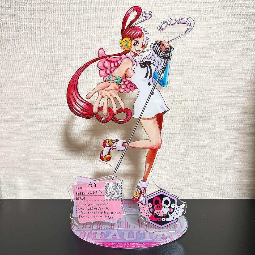 ワンピース ウタ アクリルGIGAフィギュア アクリルスタンド - メルカリ