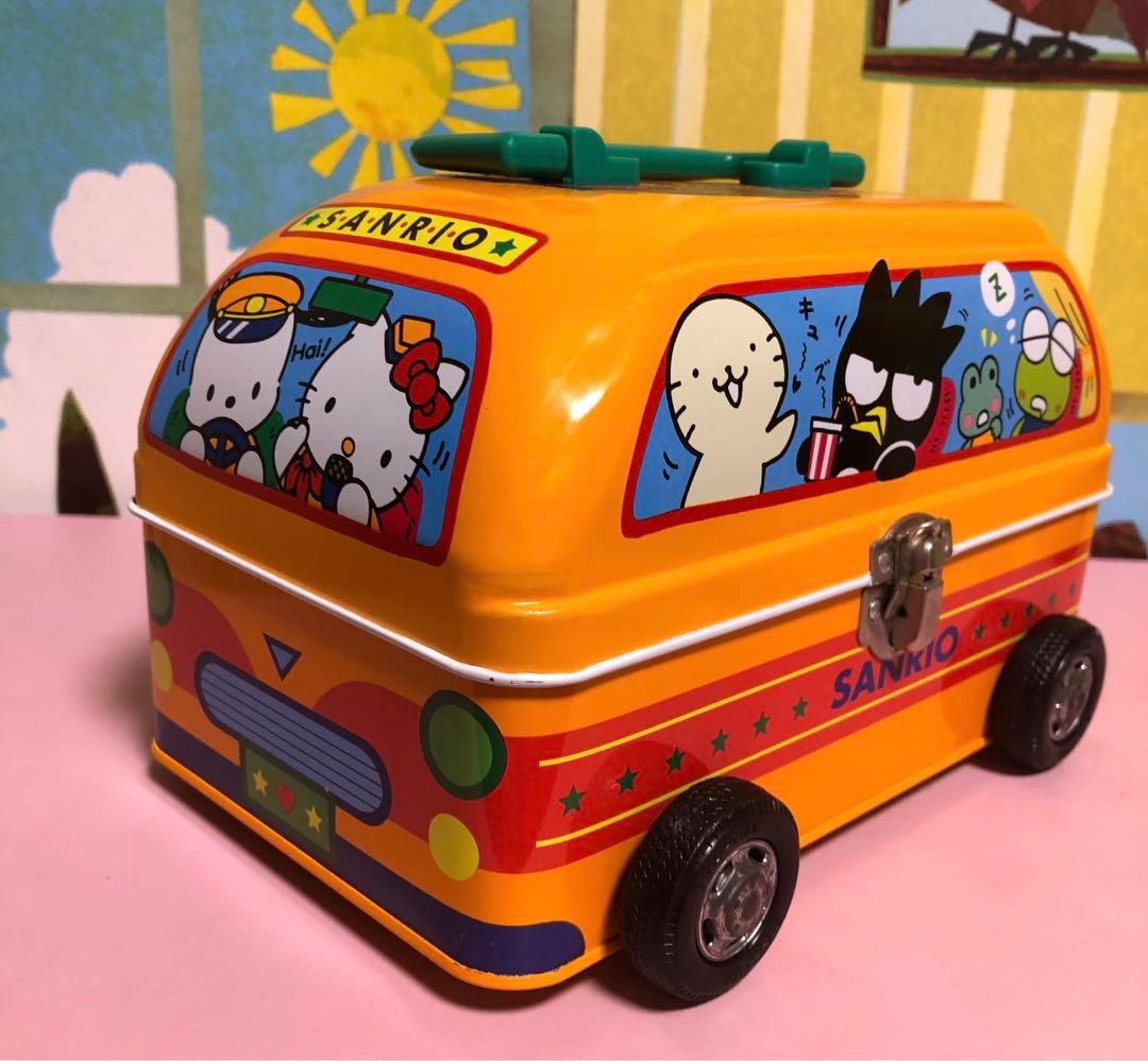 サンリオ わくわくおでかけなかよしバス 缶ケース ピューロランド限定