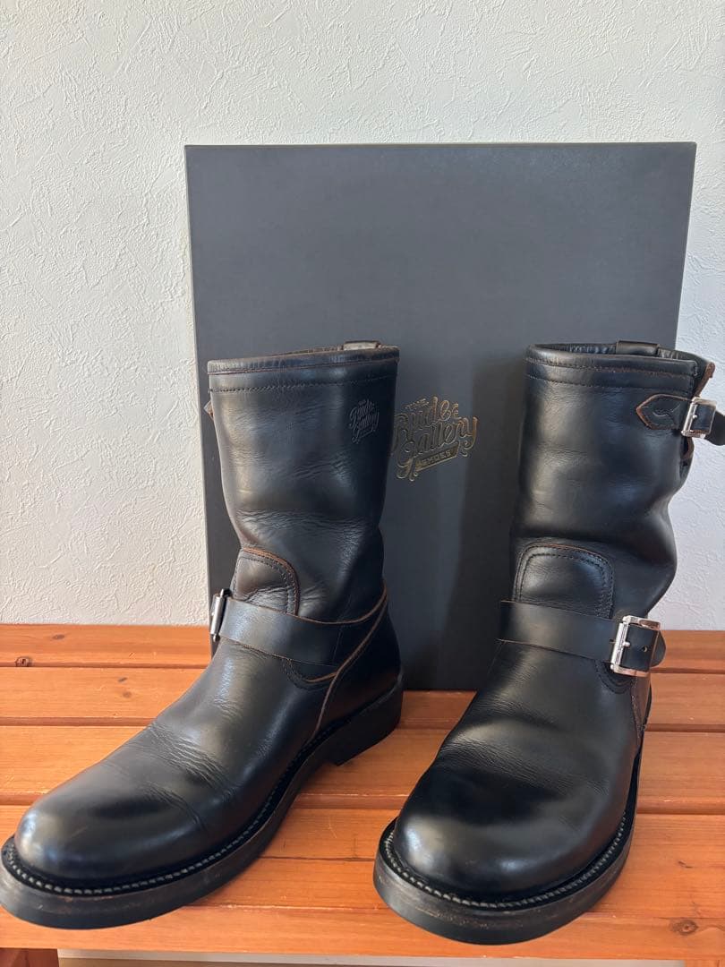 RUDE GALLERY エンジニアブーツ タイトブーツ サイドジップブーツ