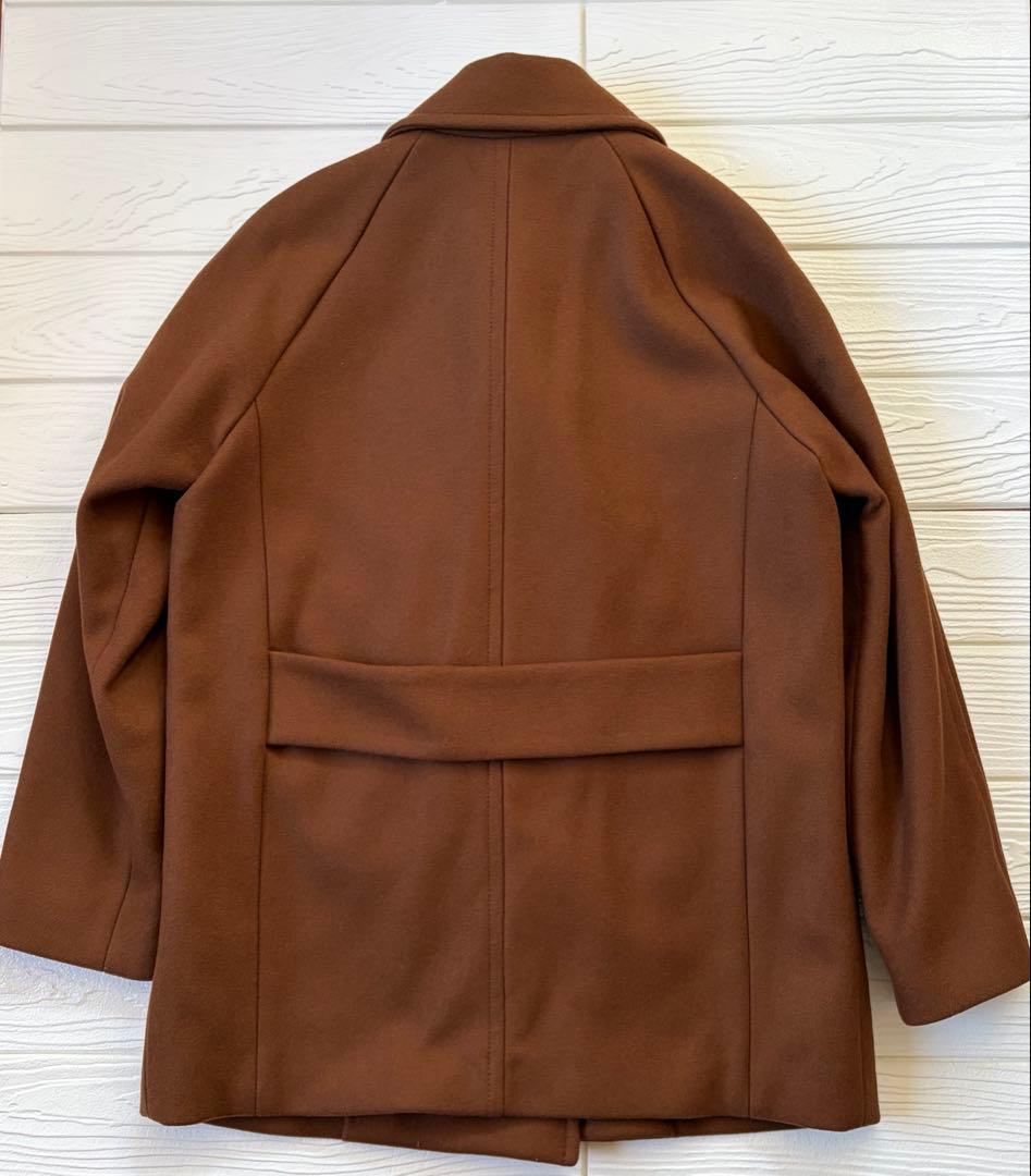 美品☆フレームワーク】ハミルトンウール Pコート ブラウン 38 - メルカリ