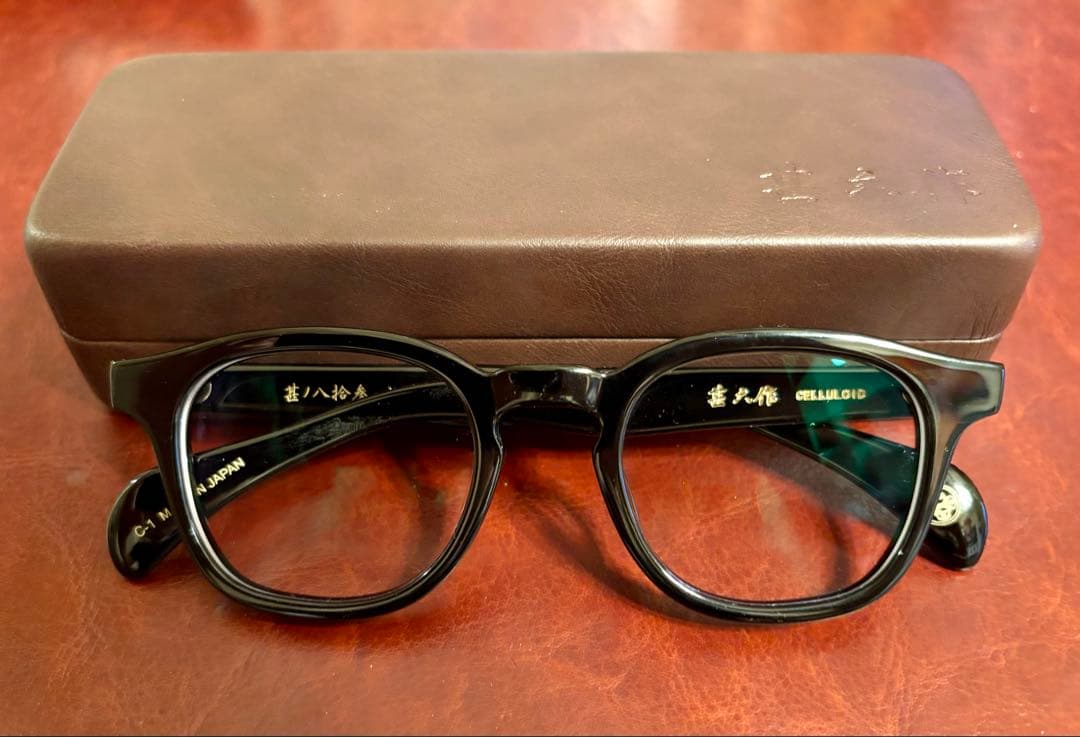 甚六作 JN-083 (ブラック) セルロイド 未使用 楽天市場】越前國甚六作 甚ノ八拾参 JN-083 col.1 セルロイド ボストン