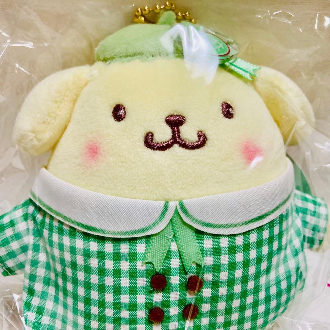 サンリオ むにゅぐるみ マスコット ギンガムフルーツ ポムポムプリン