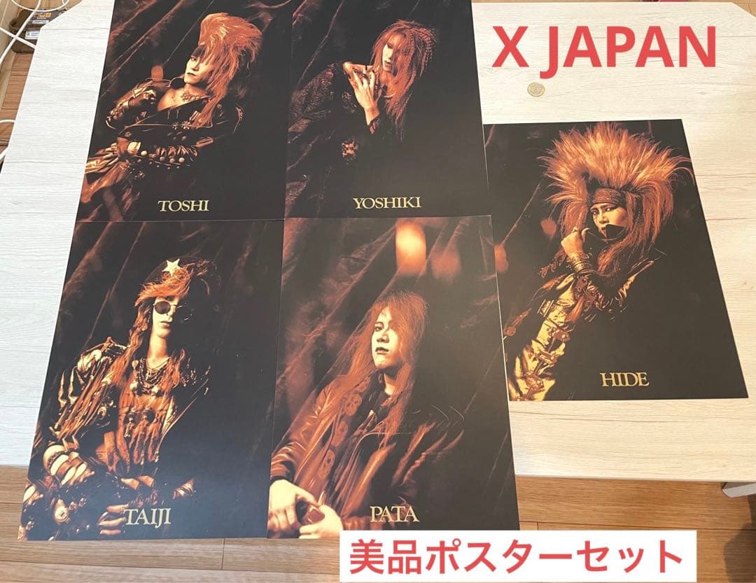 X JAPAN 美品ポスターセット - メルカリ