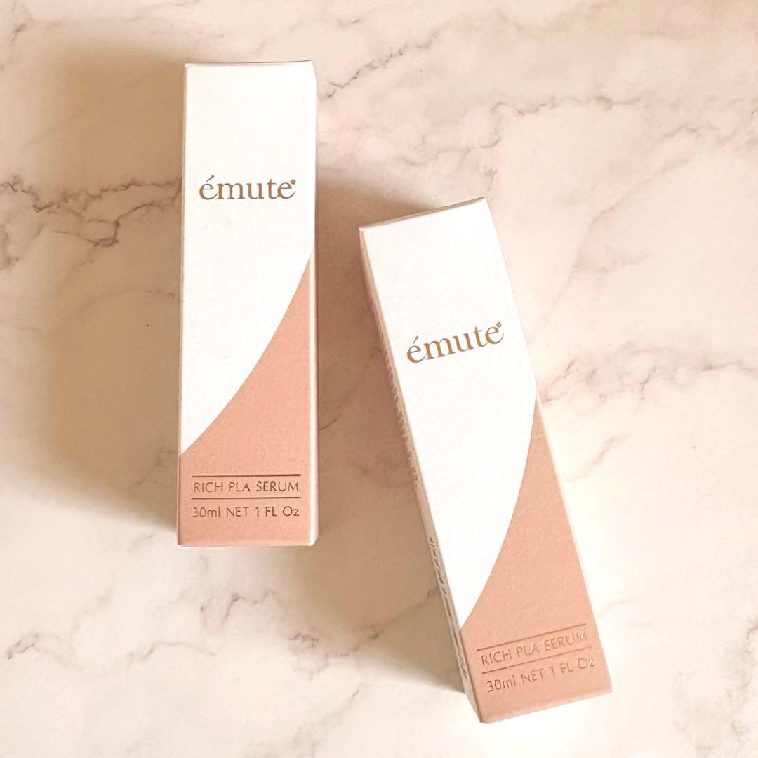 新品】エミューテ リッチプラセラム30ml 2本セット - メルカリ