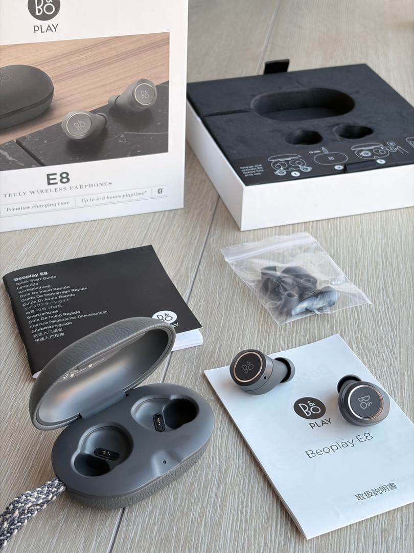 イヤホン Bang & Olufsen Beoplay E8 Wireless フルワイヤレスイヤホン Beoplay ブラック BEOPLAY-E8/BLACK