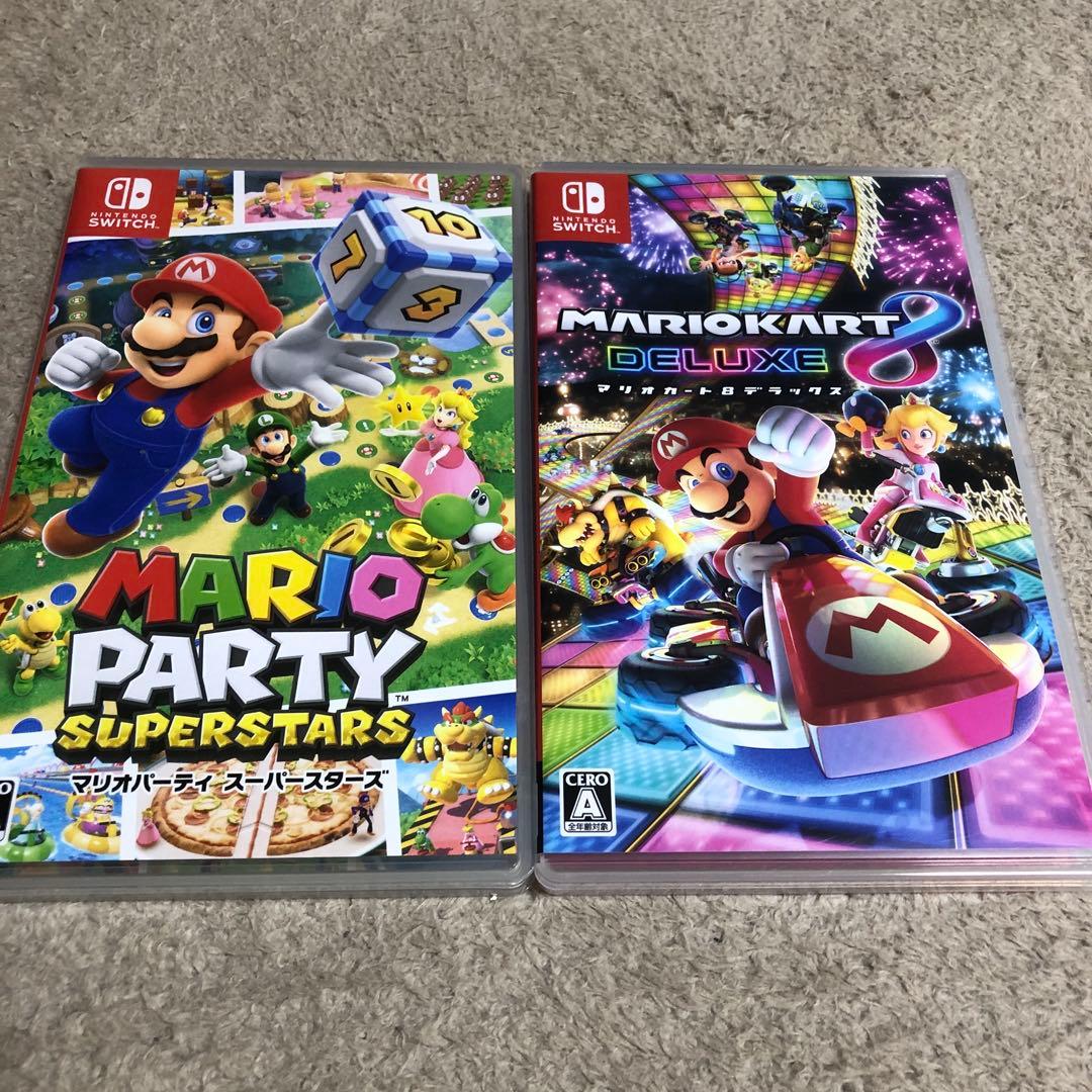 スーパーマリオパーティーとマリオカート8 Nintendo Switch 【セット商品】【送料無料・即日出荷】【新品】Switch