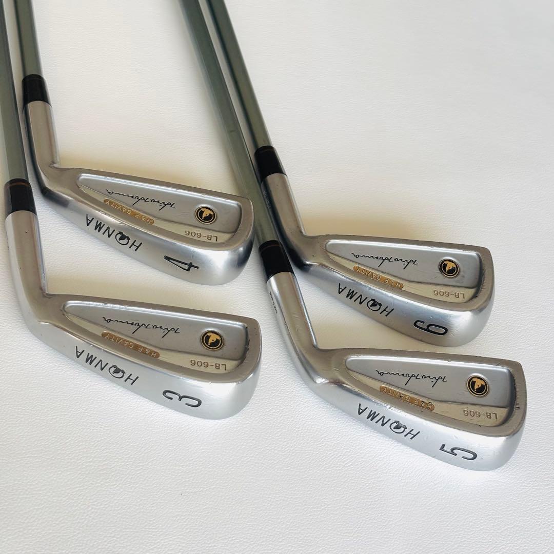 ホンマ LB606 H&FアイアンセットT-800 BORON M50ビンテージ - メルカリ
