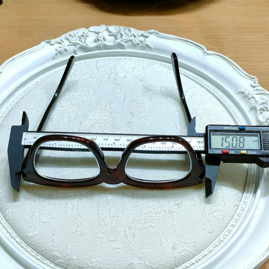 BS89鼈甲べっ甲メガネ中度老眼鏡