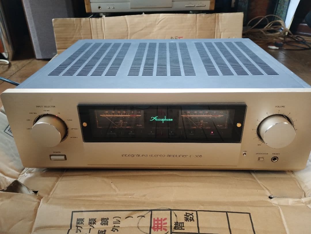 アンプ Accuphase E308 MattHomePage-特設:Accuphase STEREO INTEGRATED AMPLIFIER E-308