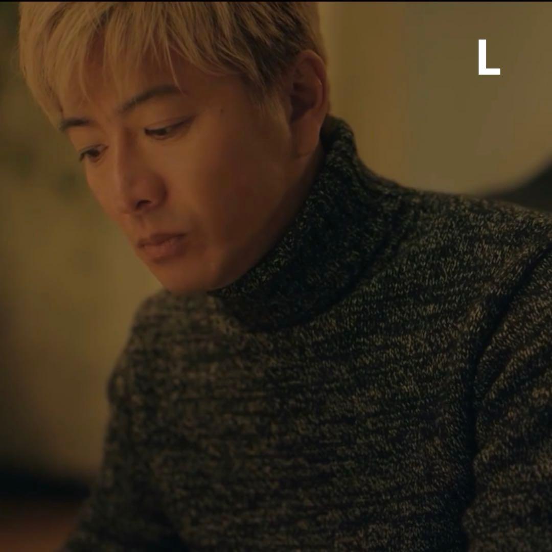 L 新品 RRL タートルネック ニット キムタク グランメゾン東京 木村