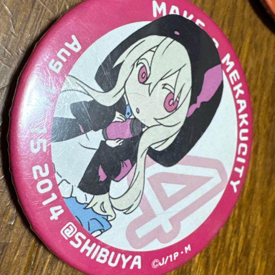 メカクシティアクターズ カゲプロ カゲロウプロジェクト 缶バッジ 6個