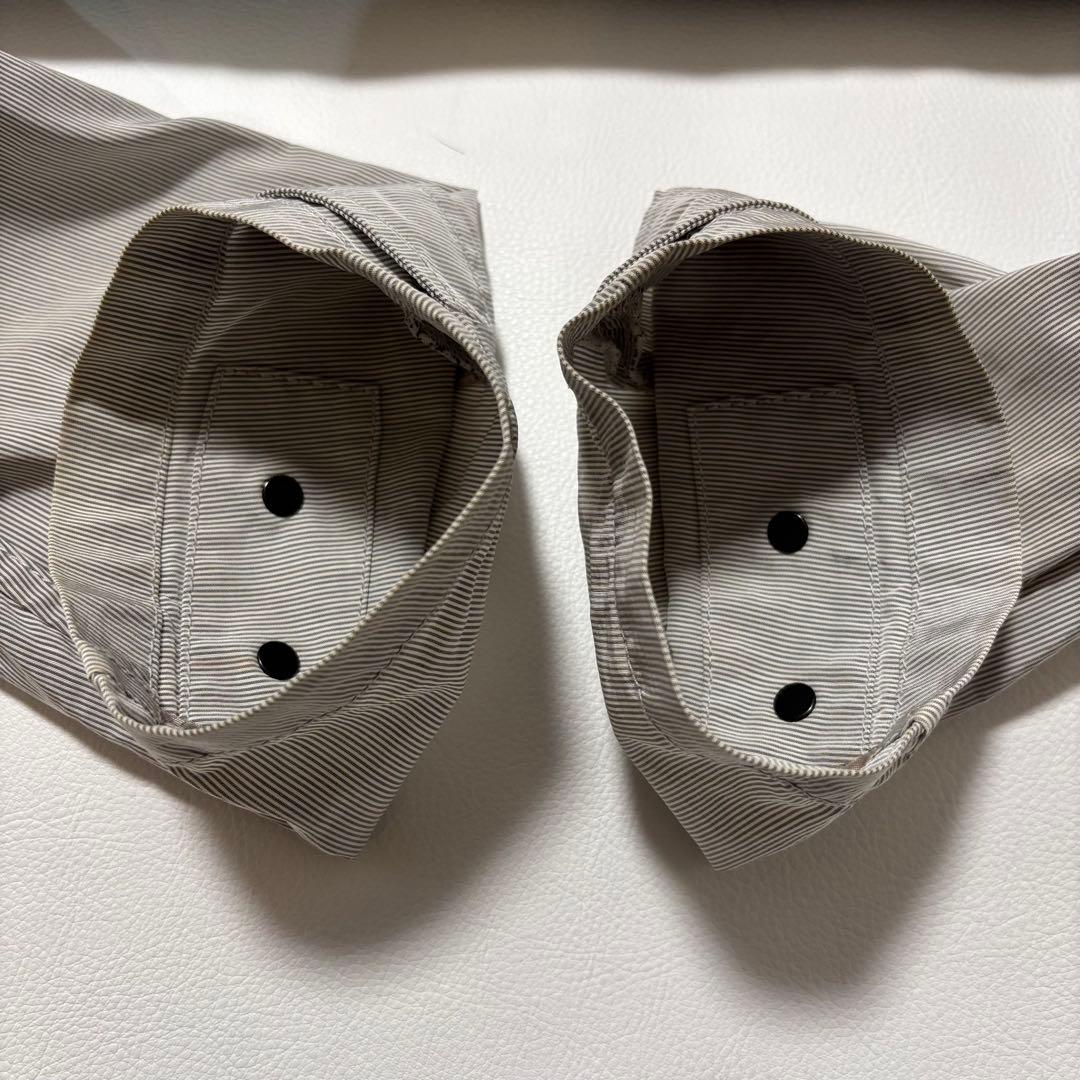 ジョルジオアルマーニ シャツジャケット 3XLサイズ リネン混 三者混