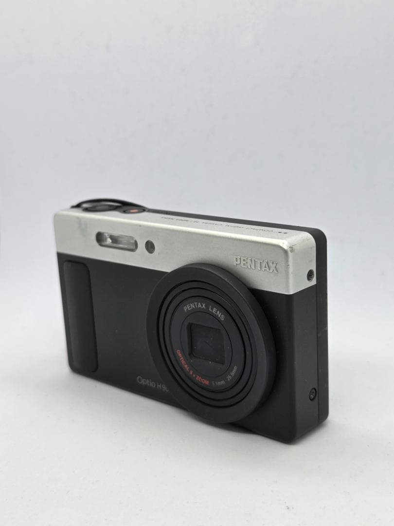 可愛いすぎるコンデジ】PENTAX optio H90 ブラック×シルバー