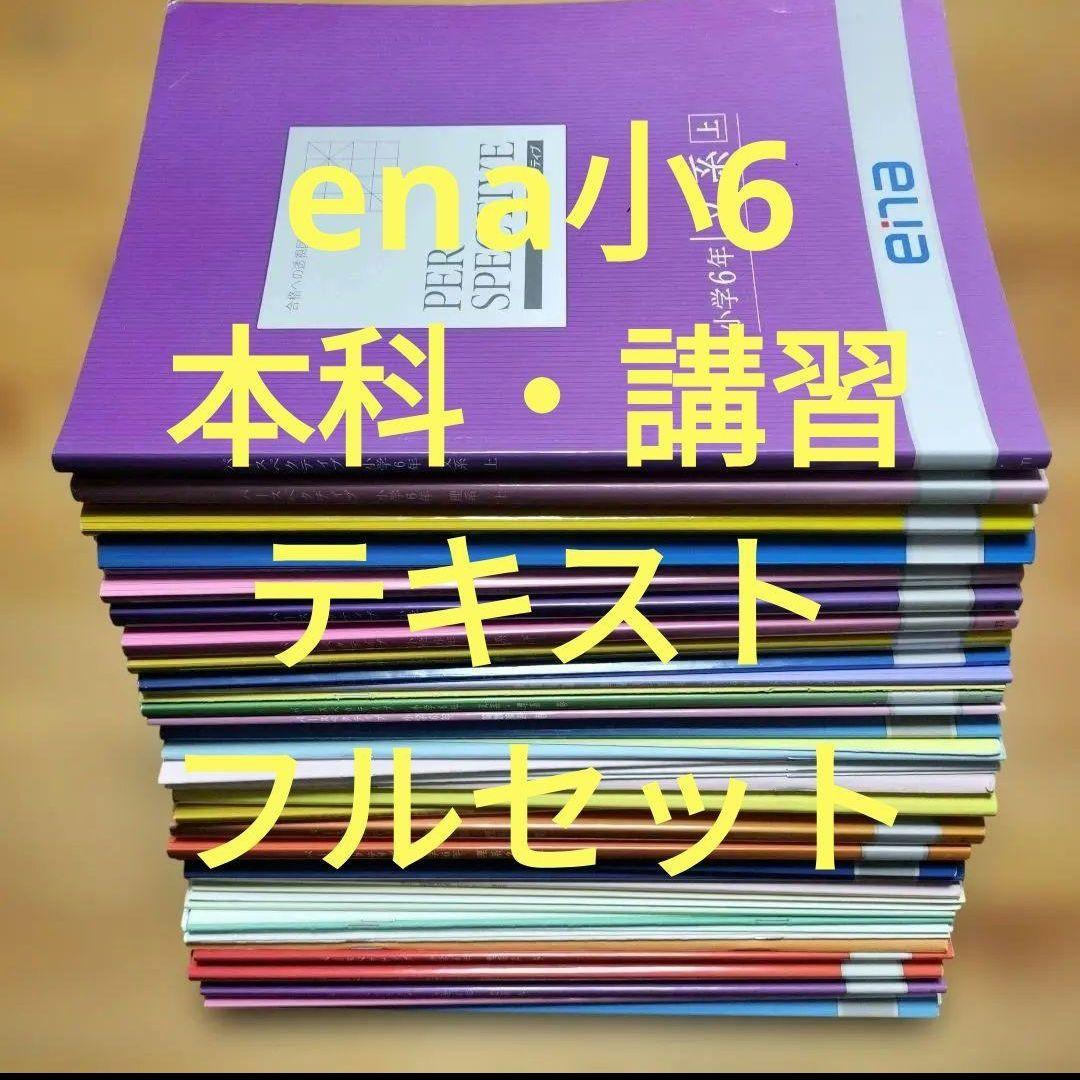 ena 小6 テキスト パースペクティブ 本科・講習 1年分フルセット