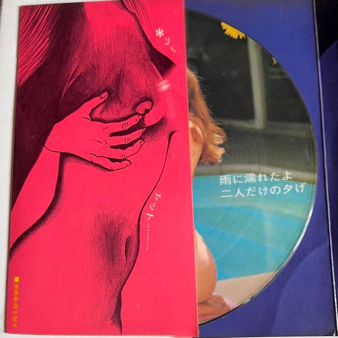 ピクチャー7インチレコード「花ひらく愛の扉」自主盤