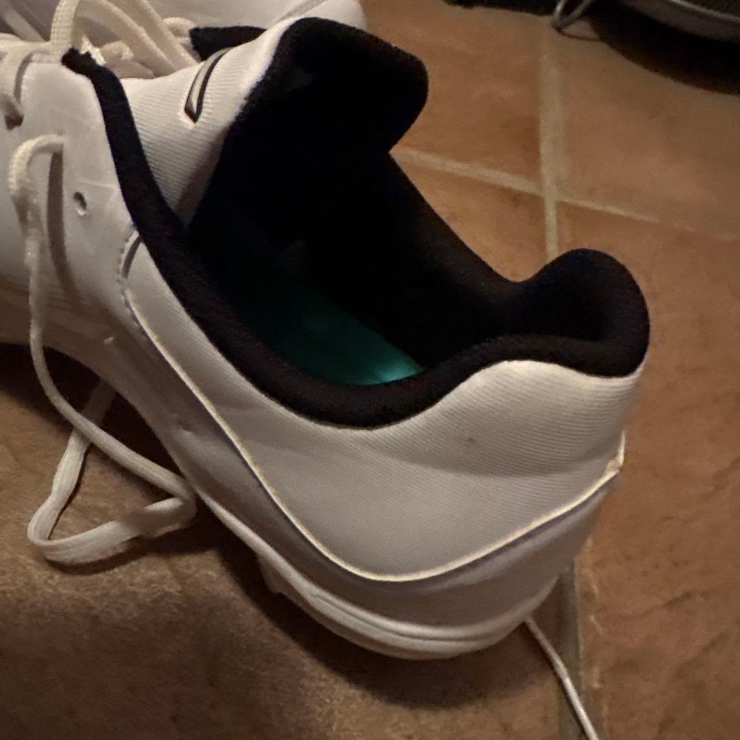 Mizuno ホワイト　スパイク 27.0cm 野球　ミズノ オン9