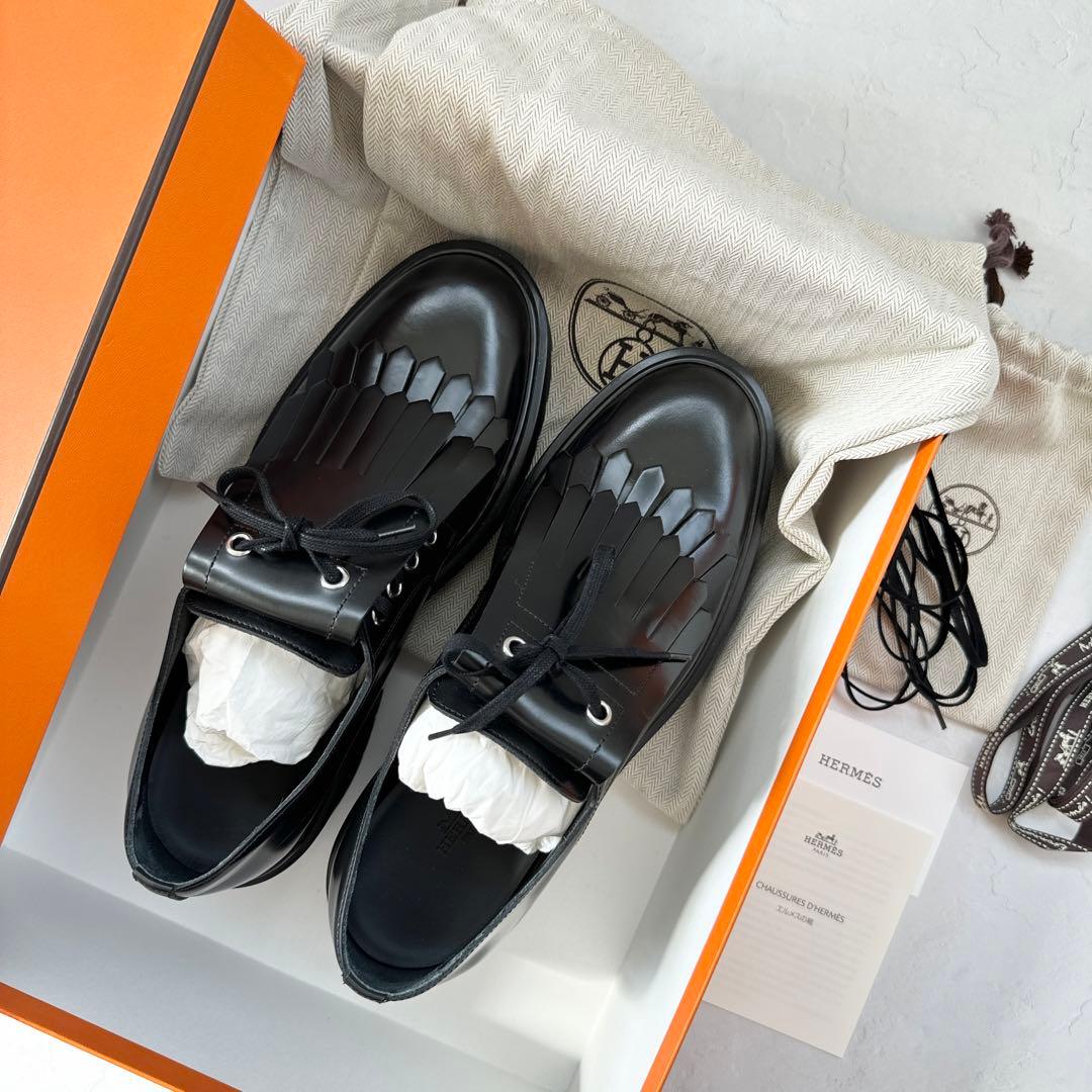 ☆希少品☆【美品（2度着用）】Hermes/ローファー『ハリストン