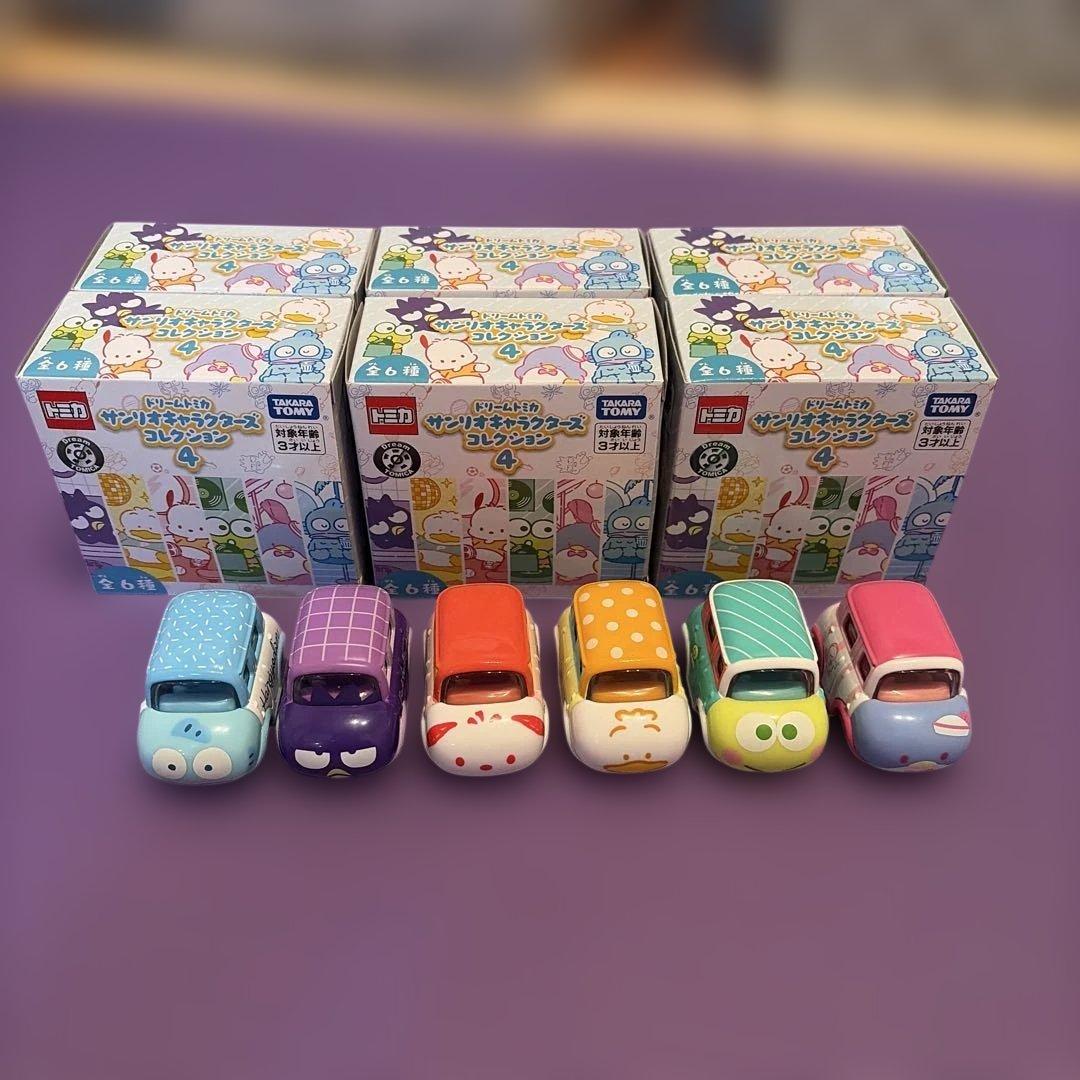 タカラトミー サンリオキャラクターズコレクション4 ミニカー6台セット