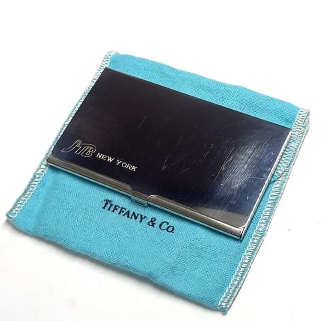 阪神様ティファニー JTBコラボ 名刺入れ シルバー SILVERPLATE 楽天市場】TIFFANY&Co. ティファニー カードケース 名刺入れ シルバー