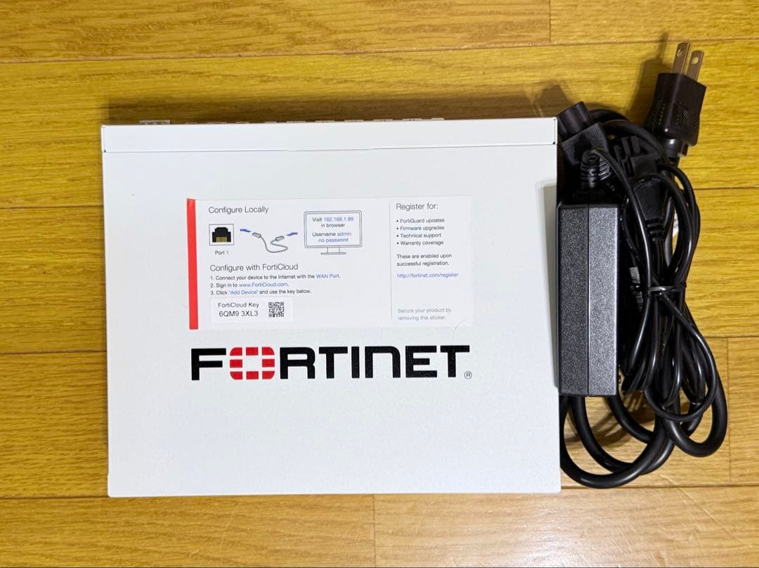 FORTINET FORTIGATE-80E(ライセンス切れ)【v7.4.9】① FORTINET FORTIGATE-80E(ライセンス切れ)【v7.4.9】① - メルカリ