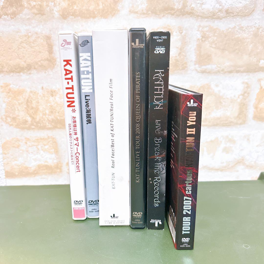 KAT-TUN ライブ DVD セット 初回限定盤 6人時代 赤西仁 亀梨和也