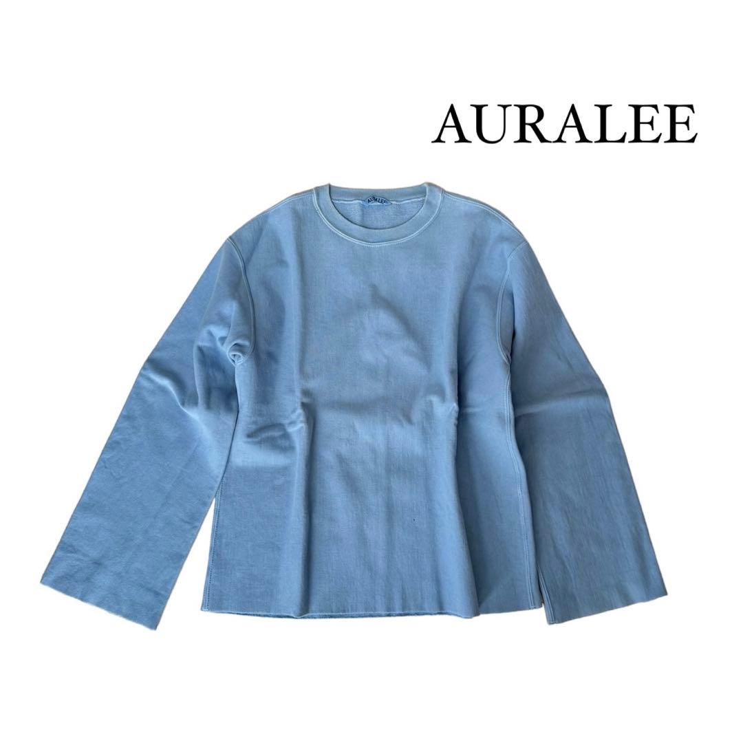 AURALEE SUPER MILLED SWEAT CUT-OFF | eBay