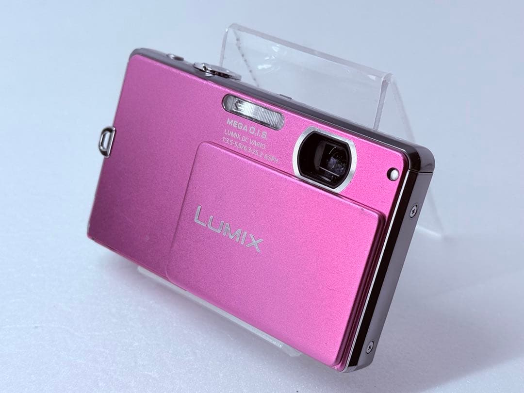 LUMIX DMC-FP1 ピンク 動作確認済 コンデジ スクエアデザイン