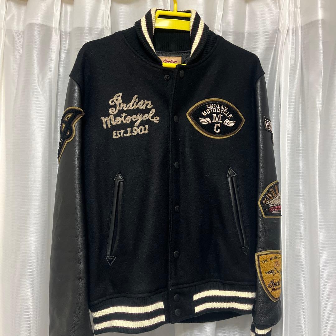Indian Motorcycle スタジャン 黒 - メルカリ