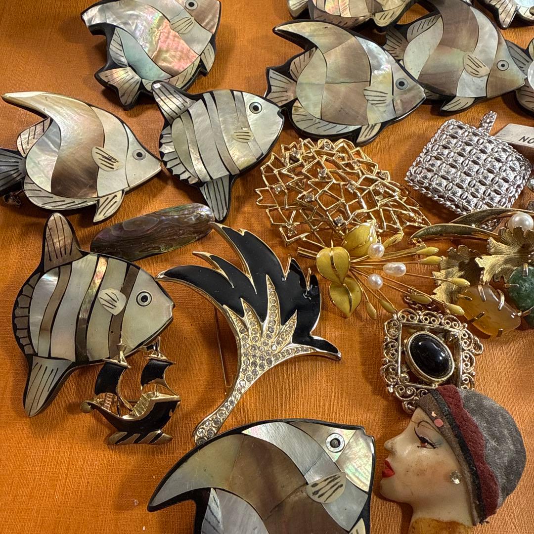 ブローチ 大量 まとめ 27個