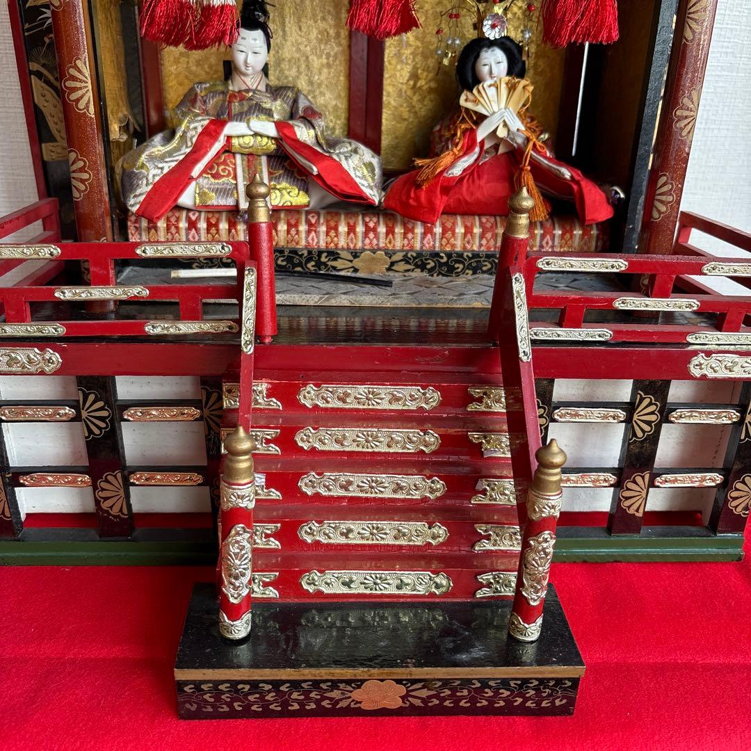 御殿飾り雛人形 最終お値下げです。 - メルカリ