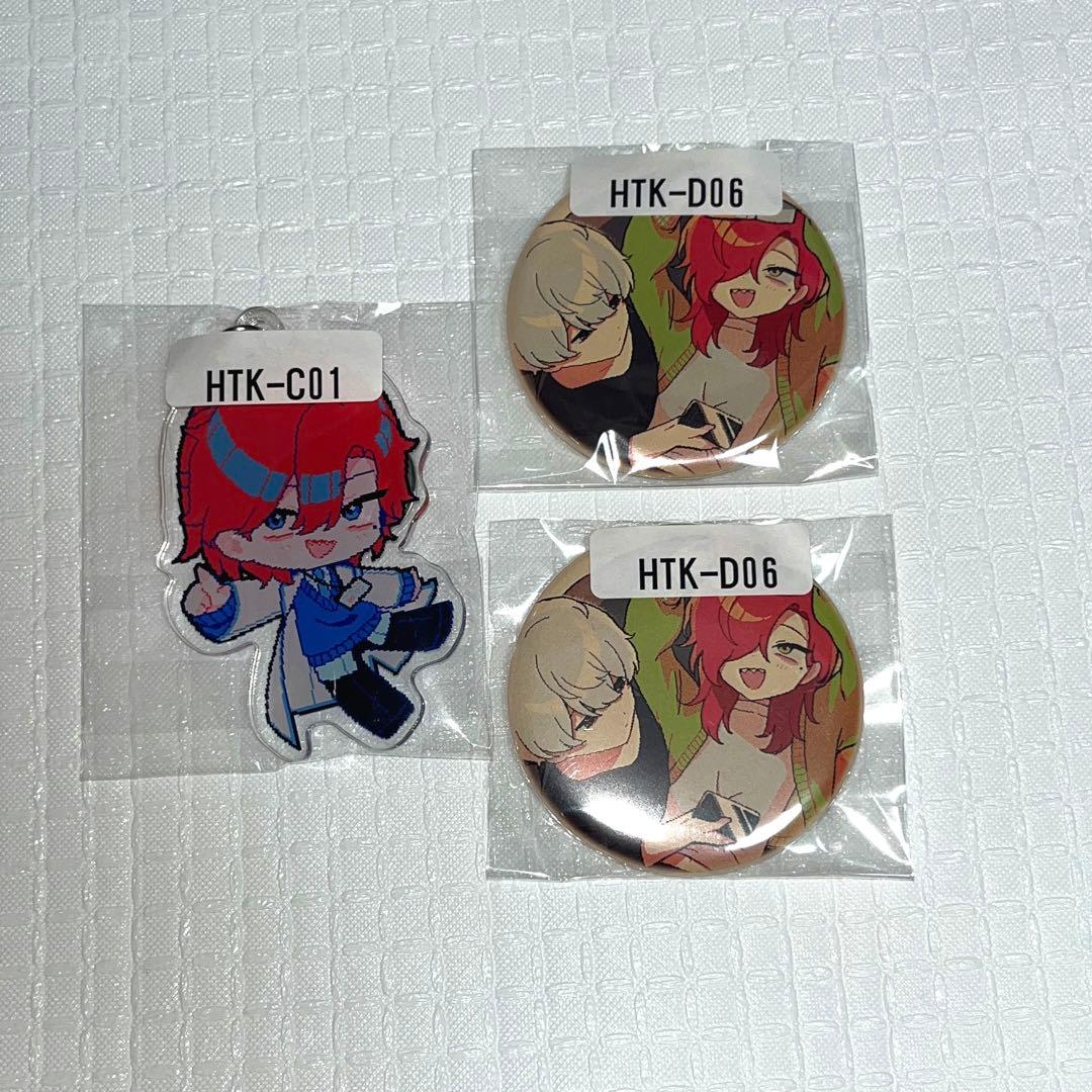 氷点下30度の絶望 十二村結 アクリルキーホルダー ウェブポン 缶バッジ