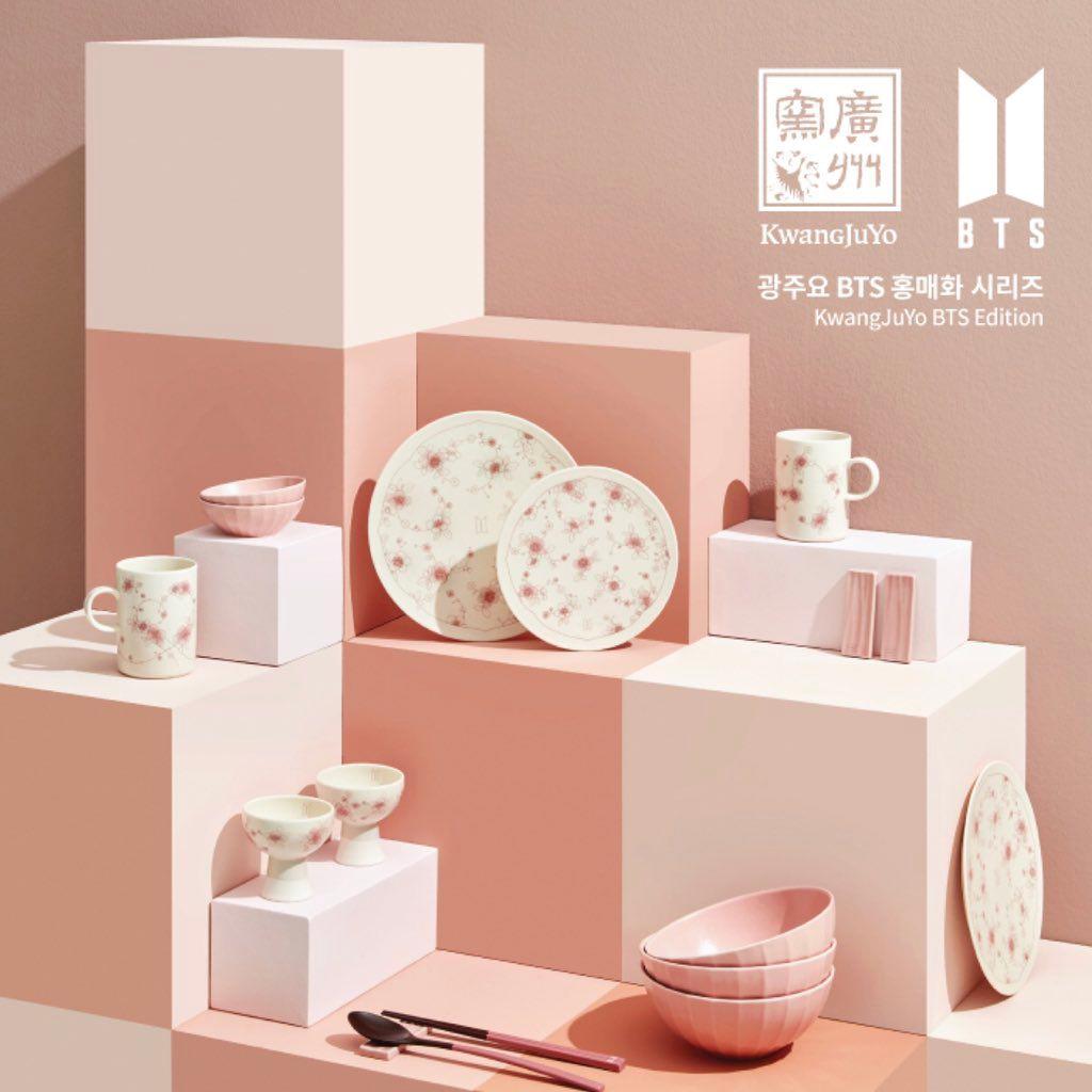 BTS 紅梅 廣州窯 クァンジュヨ KwangJuYo スプーン&箸セット - メルカリ