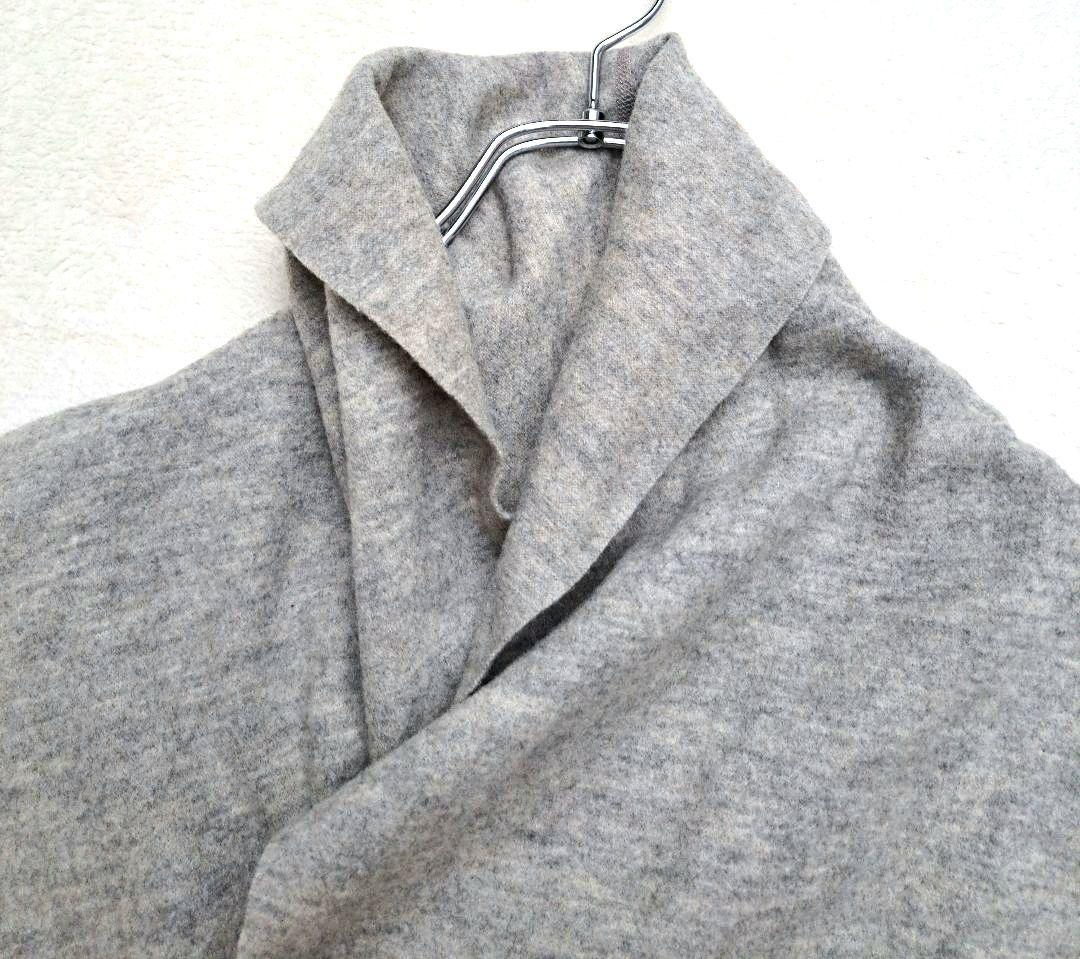 223様専用 美品 ヨーガンレール ウール100%コート 変形ハイネック M