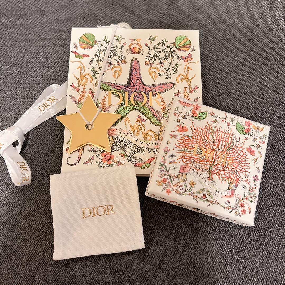 DIORディオール 2025ホリデー限定ショッパー紙袋 空箱 - メルカリ