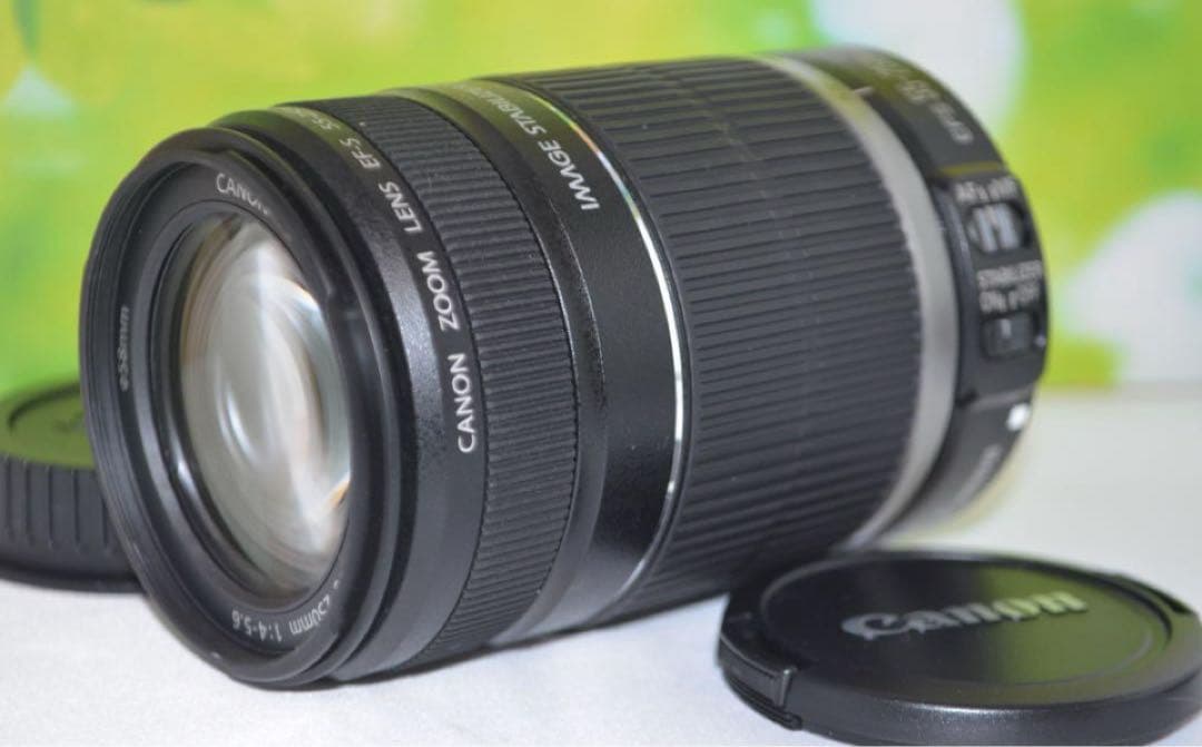 美品　キャノン Canon EF-S 55-250mm IS☆お手軽望遠 キャノン Canon EF-S 55-250mm IS☆お手軽望遠レンズ♪ - メルカリ