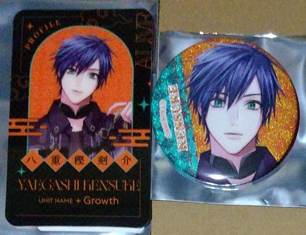 ツキプロ カラ鉄 Growth 剣介 プロフィールカード 缶バッジ セット