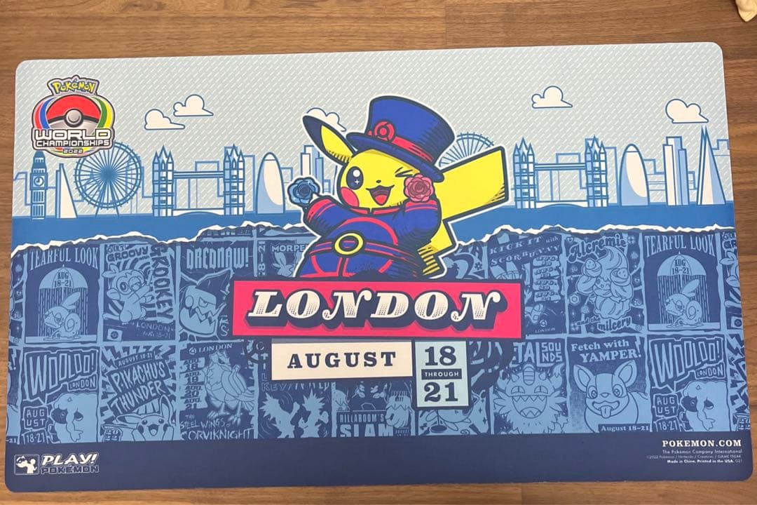 WCS サイドイベント限定 100枚 ピカチュウ プレイマット - メルカリ