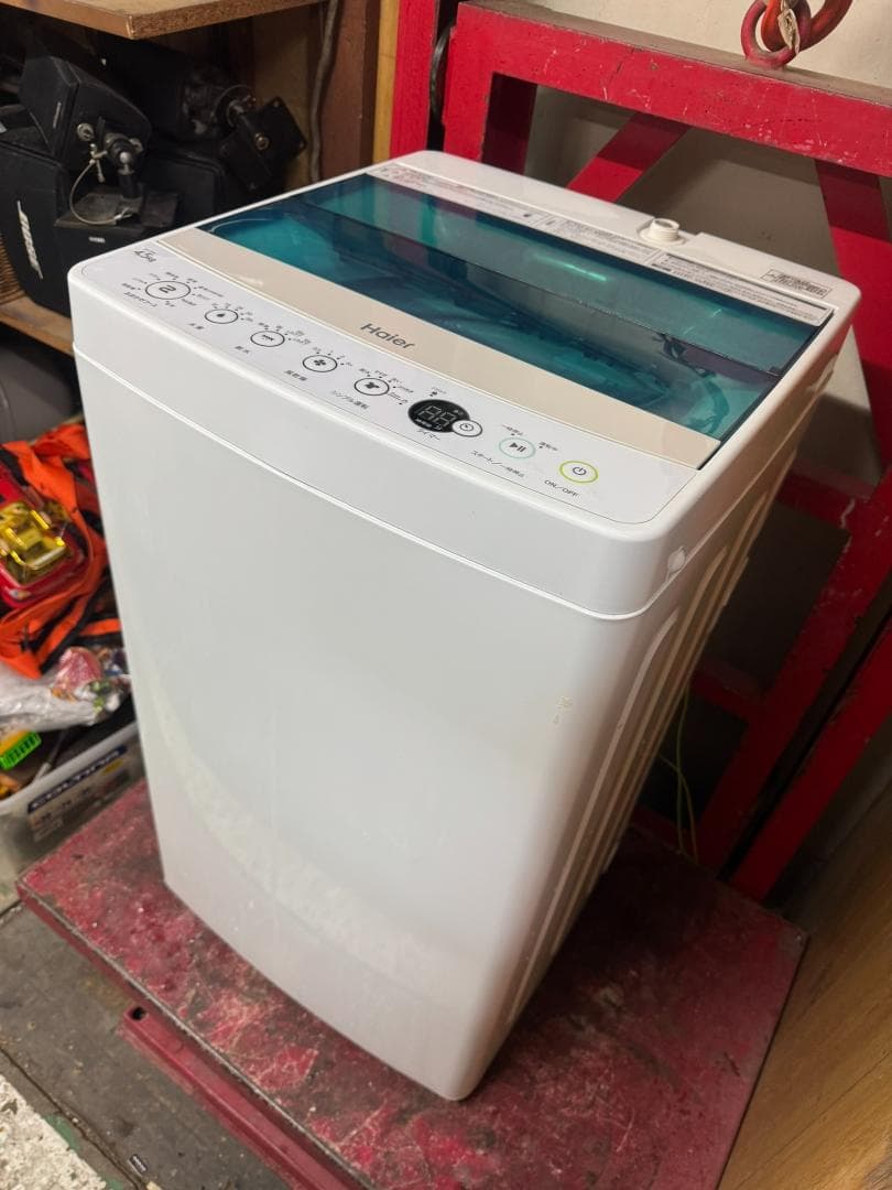 (4443)HAIER　ハイアール洗濯機 4.5KG JW-C45A 2019年