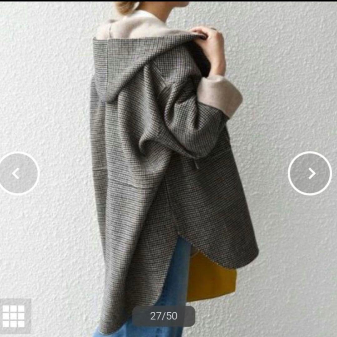 美品】SHIPS any リバーフーデッド ミディコート - メルカリ