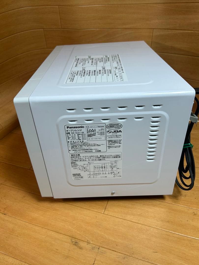 パナソニック オーブンレンジ NE-KA1-W （ホワイト）2022年 - メルカリ