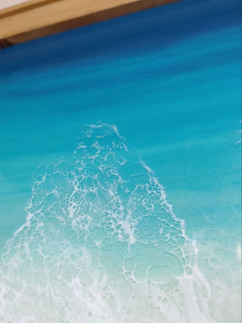 大掃除激安マン☆レジンアート(Miyako Blue・Frametype)