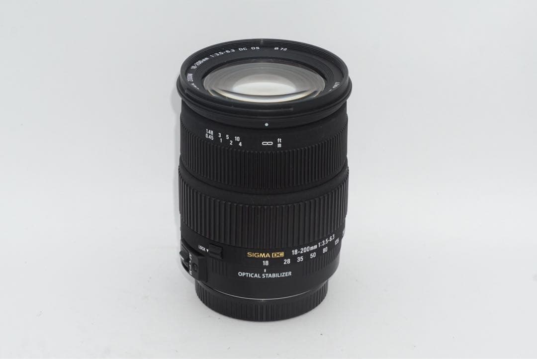 レンズ(ズーム) SIGMA 18-200mm f3.5-6.3