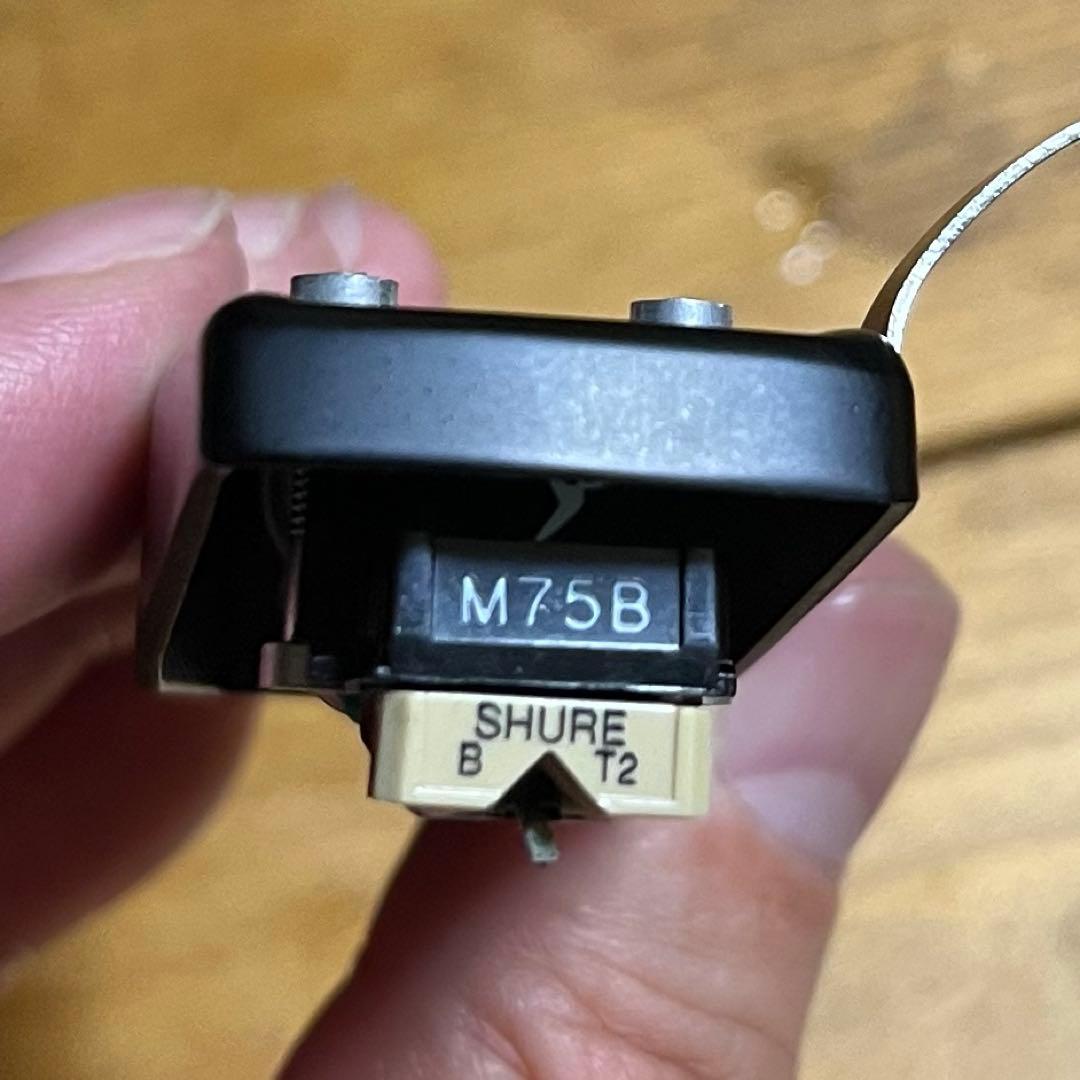 SHURE シュアー M 75B カモメ 中古美品 針2本付き - メルカリ
