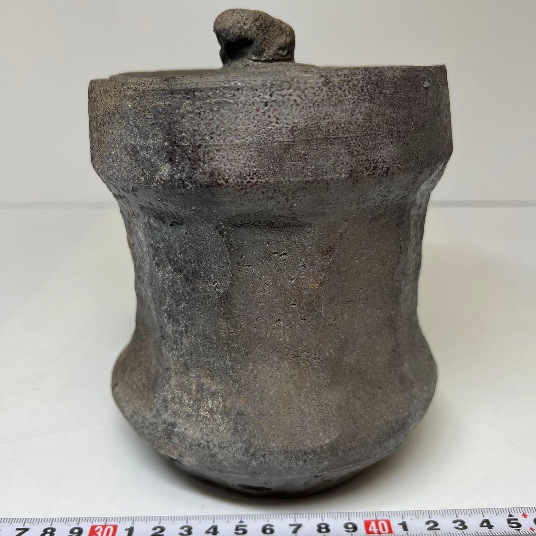 出来良 古備前水指 木箱付 高さ約18.5㎝ 東Y7-1229☆2Fタニチ - メルカリ