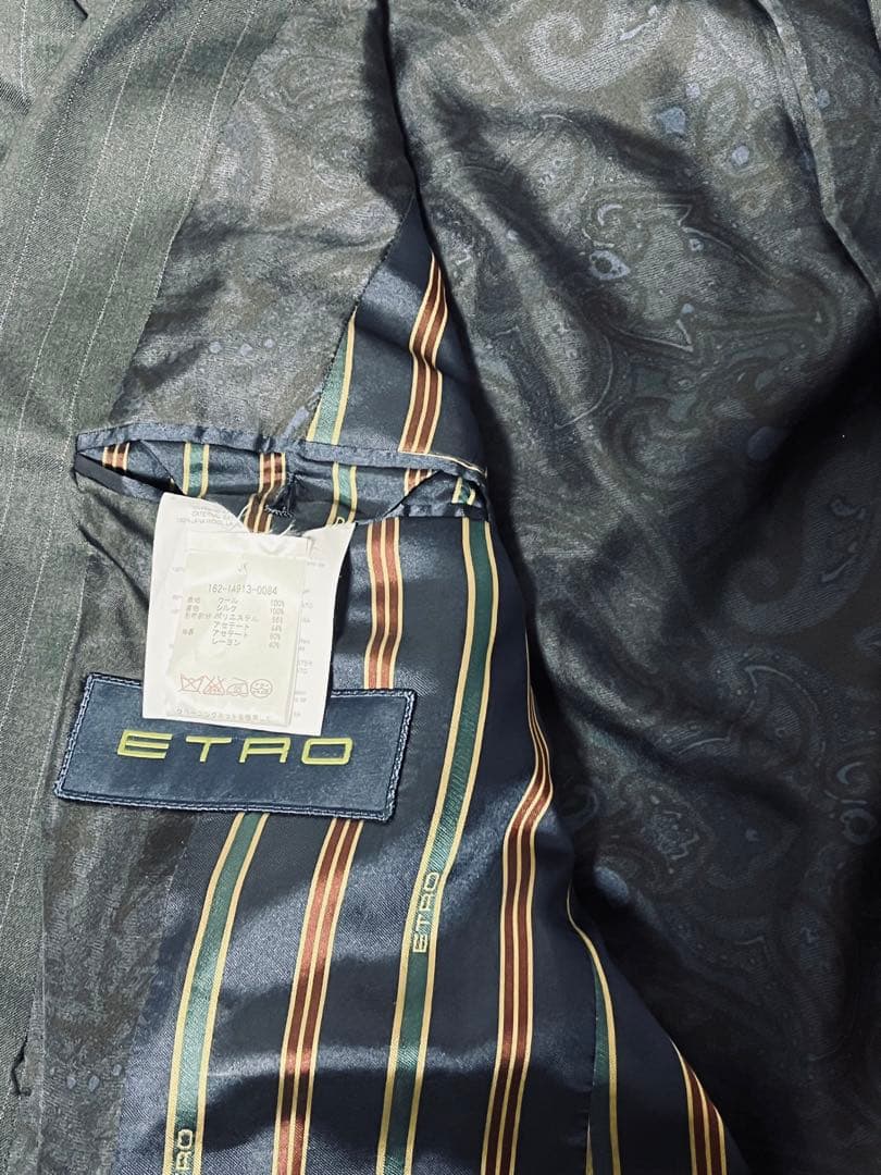 TJ様専用 ETRO ストライプスーツ 58 - スーツ最 安値